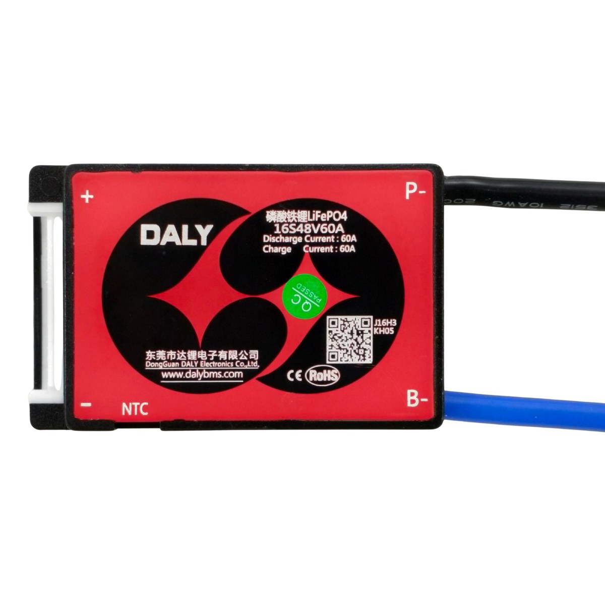 Daly LiFePO4 BMS 16S 60A