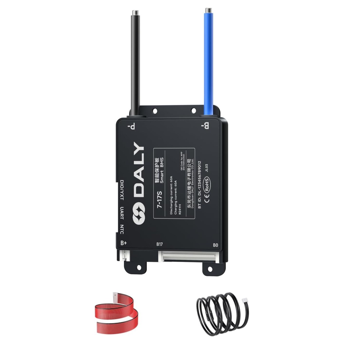Daly Smart BMS 7S-17S 60A (Black)