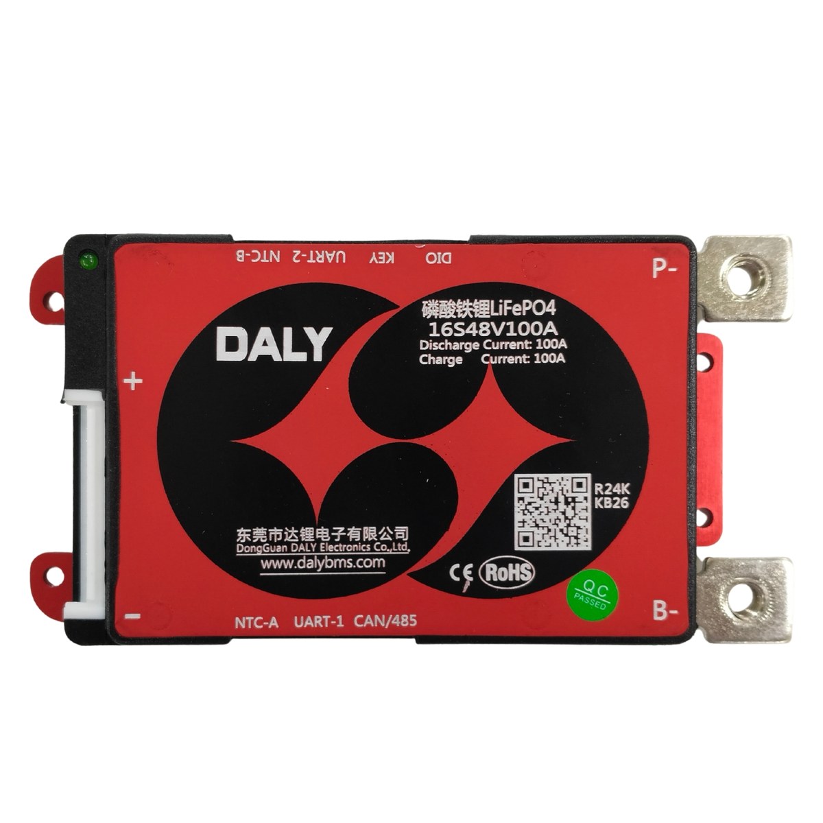 Daly Smart LiFePO4 BMS 16S 100A