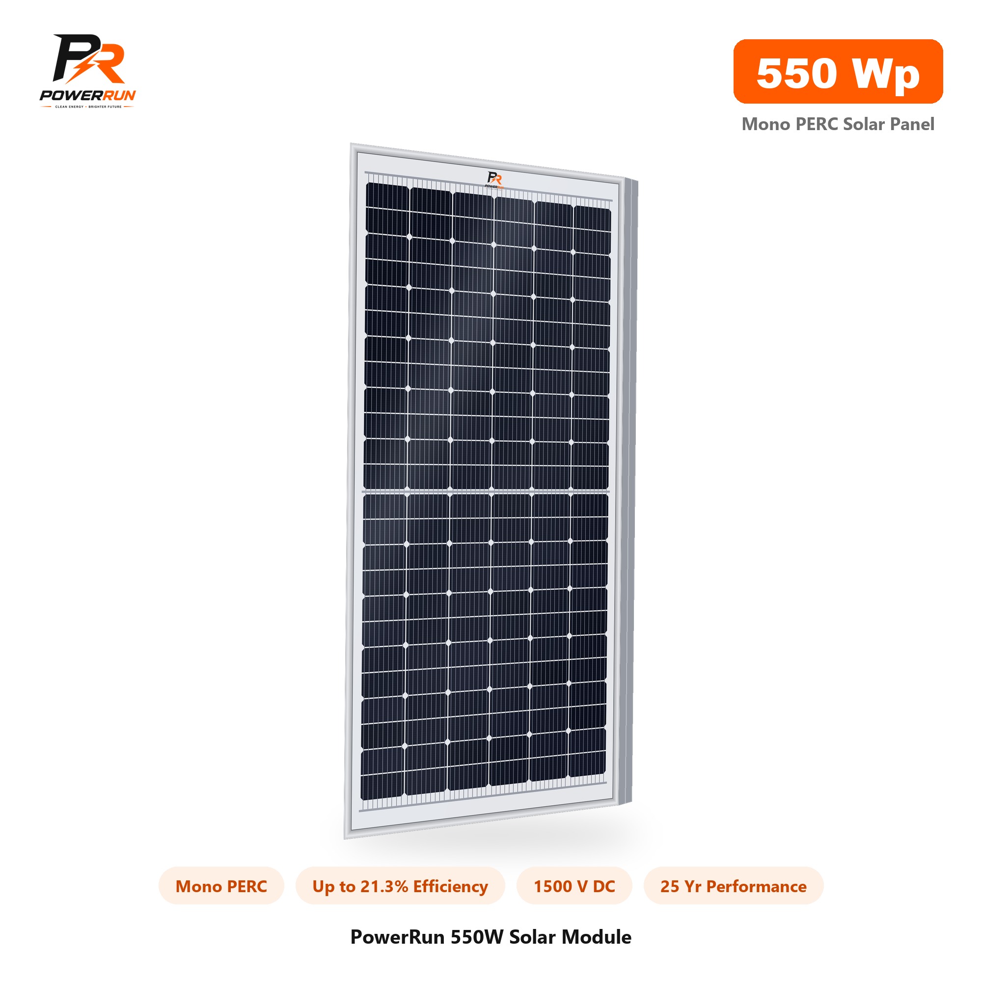 PowerRun PR Solar Panel 550W product photo