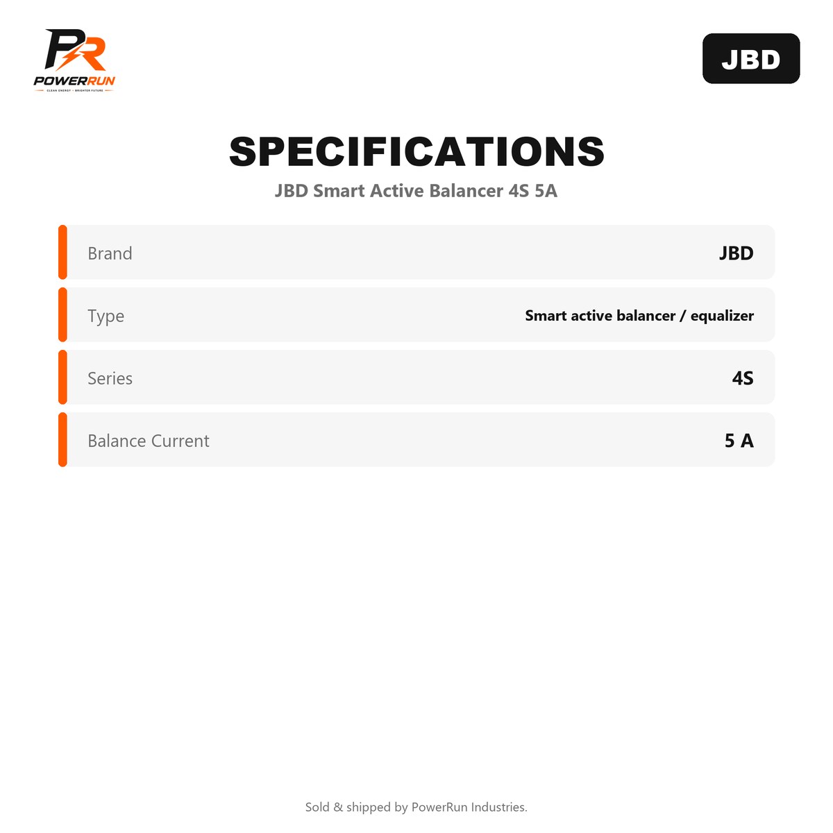 JBD Smart Active Balancer 4S 5A (BMS & Balancers) - view 2 of 2