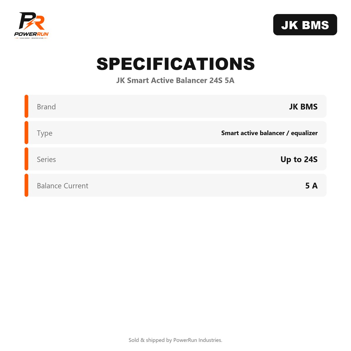 JK Smart Active Balancer 24S 5A (BMS & Balancers) - view 2 of 2
