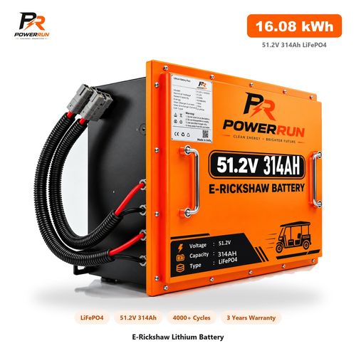 PR E-Rickshaw Battery 51.2V 314Ah