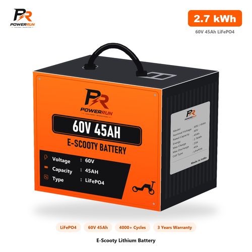 PR E-Scooty Battery 60V 45Ah