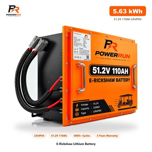 PR E-Rickshaw Battery 51.2V 110Ah