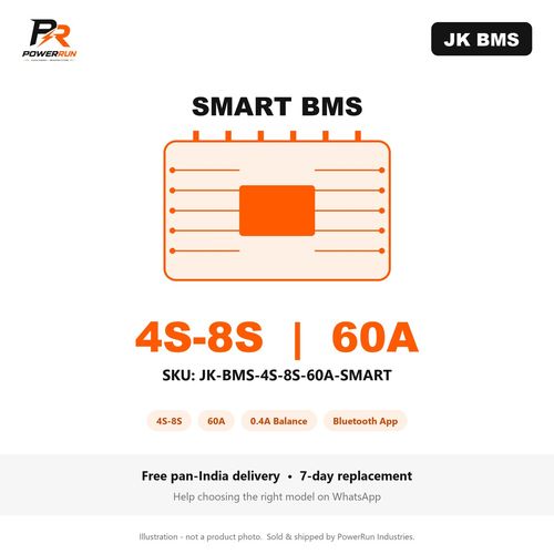 JK Smart BMS 4S-8S 60A