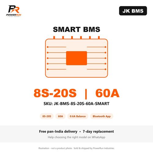JK Smart BMS 8S-20S 60A